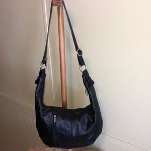 Lavorazione Artigianale Black Leather Bag
